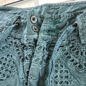 Sundance size 10 eyelet pants